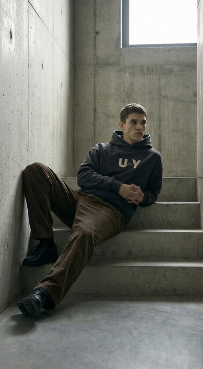 Premium UnY Black Hoodie - Unisex