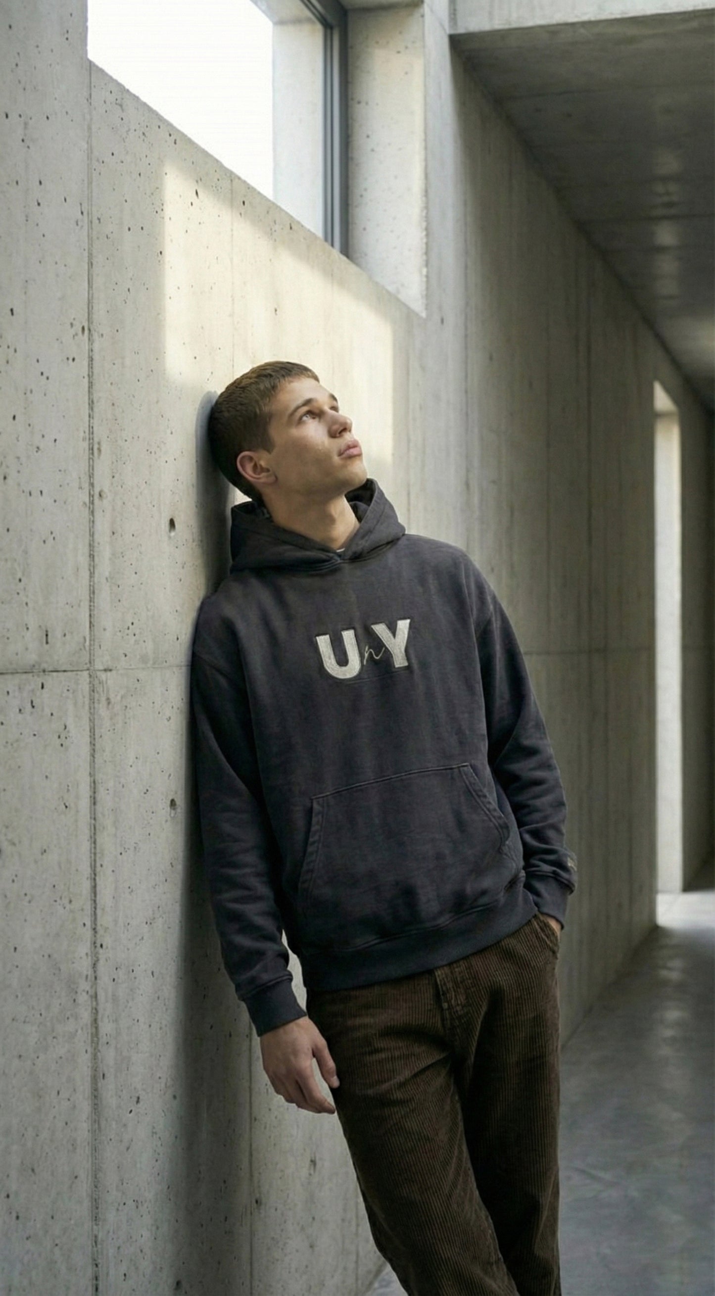 Premium UnY Black Hoodie - Unisex