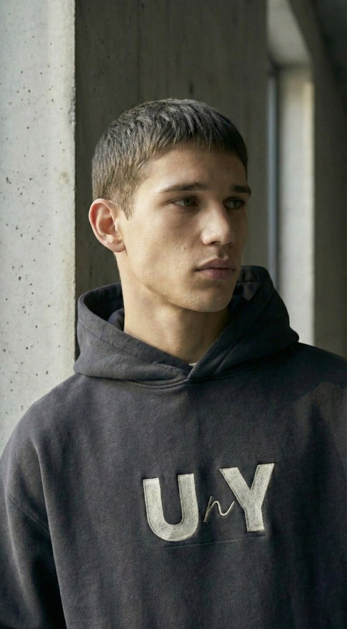 Premium UnY Black Hoodie - Unisex