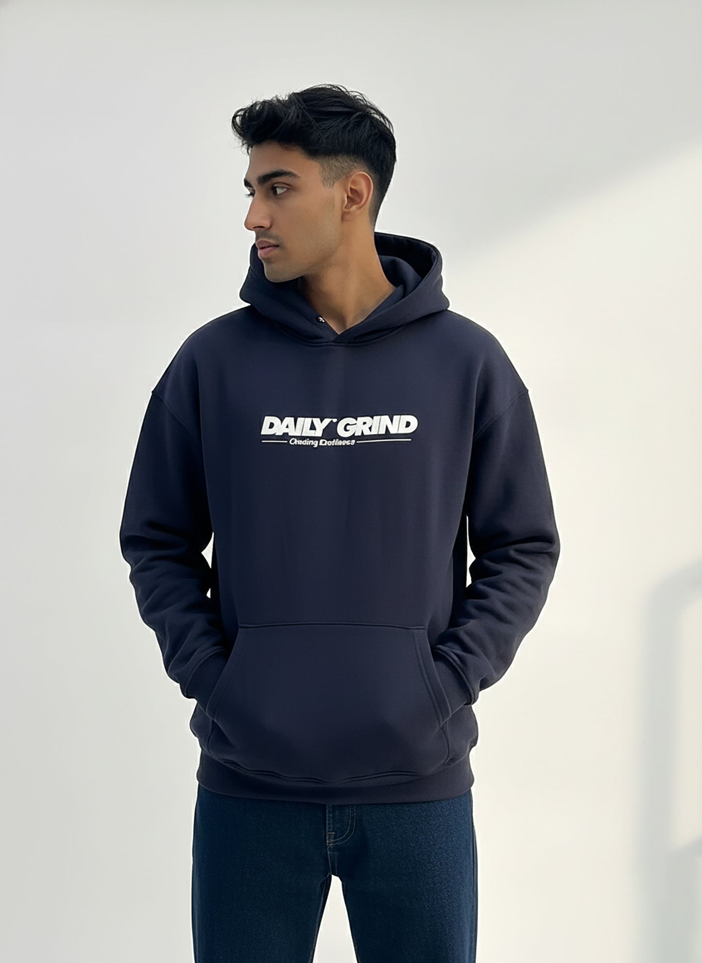 Navy Blue Hoodie - Unisex