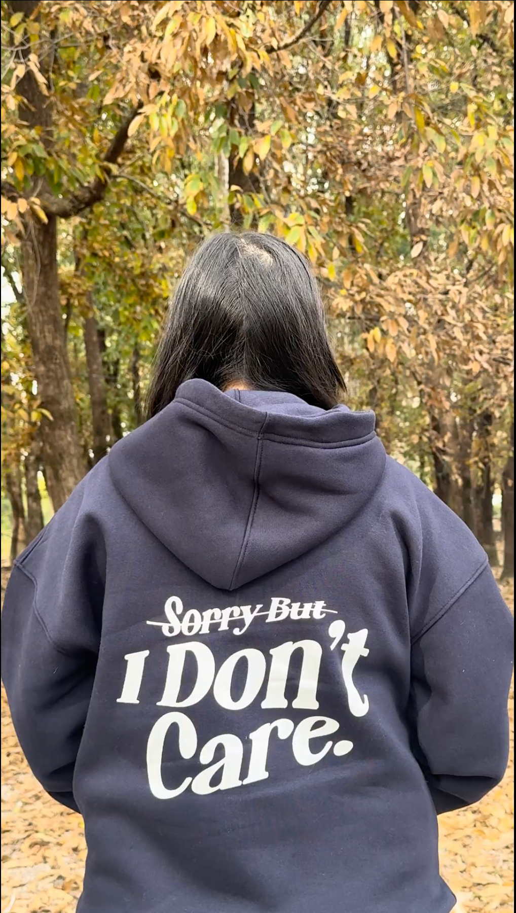 Navy Blue Hoodie - Unisex